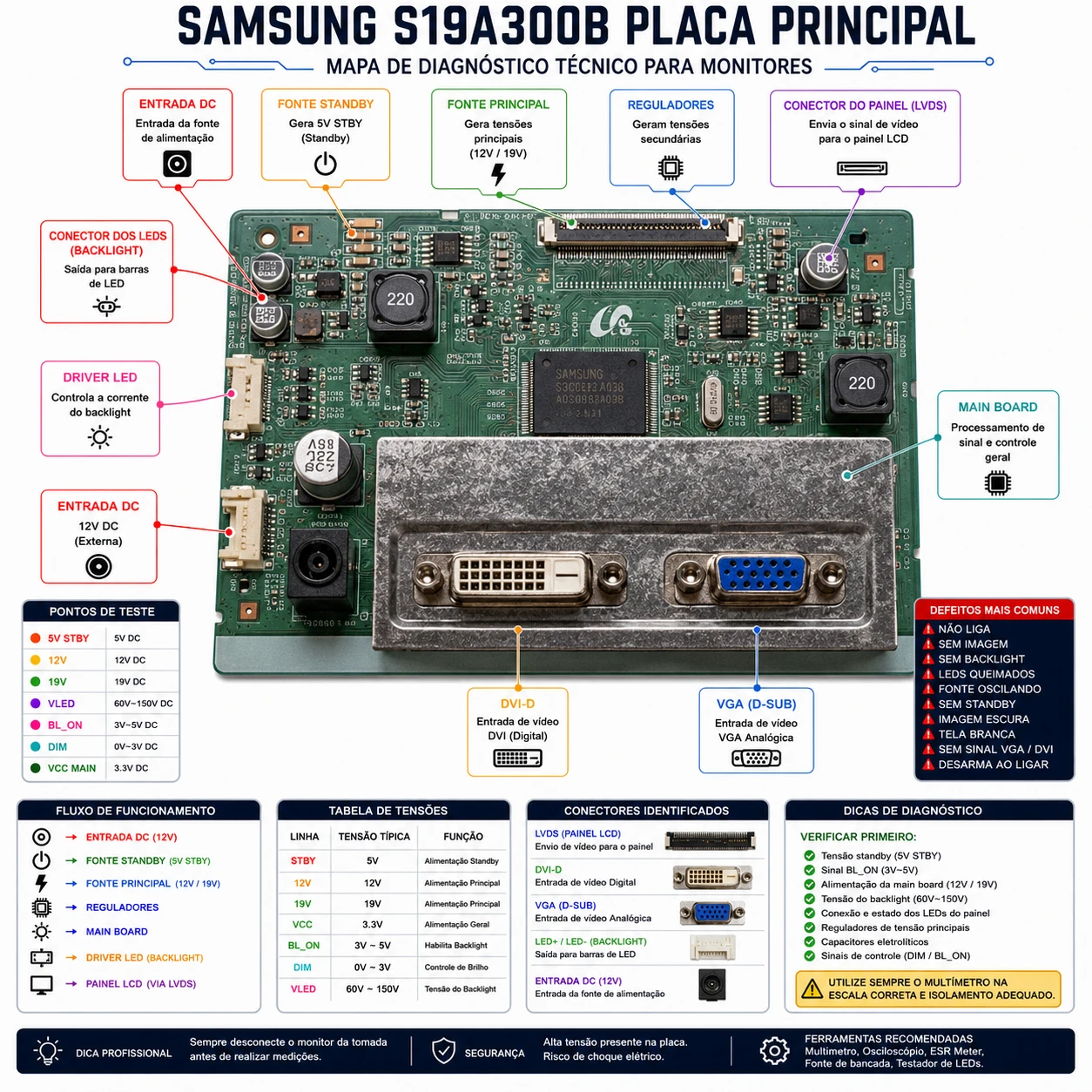 Esquema Monitor Samsung A