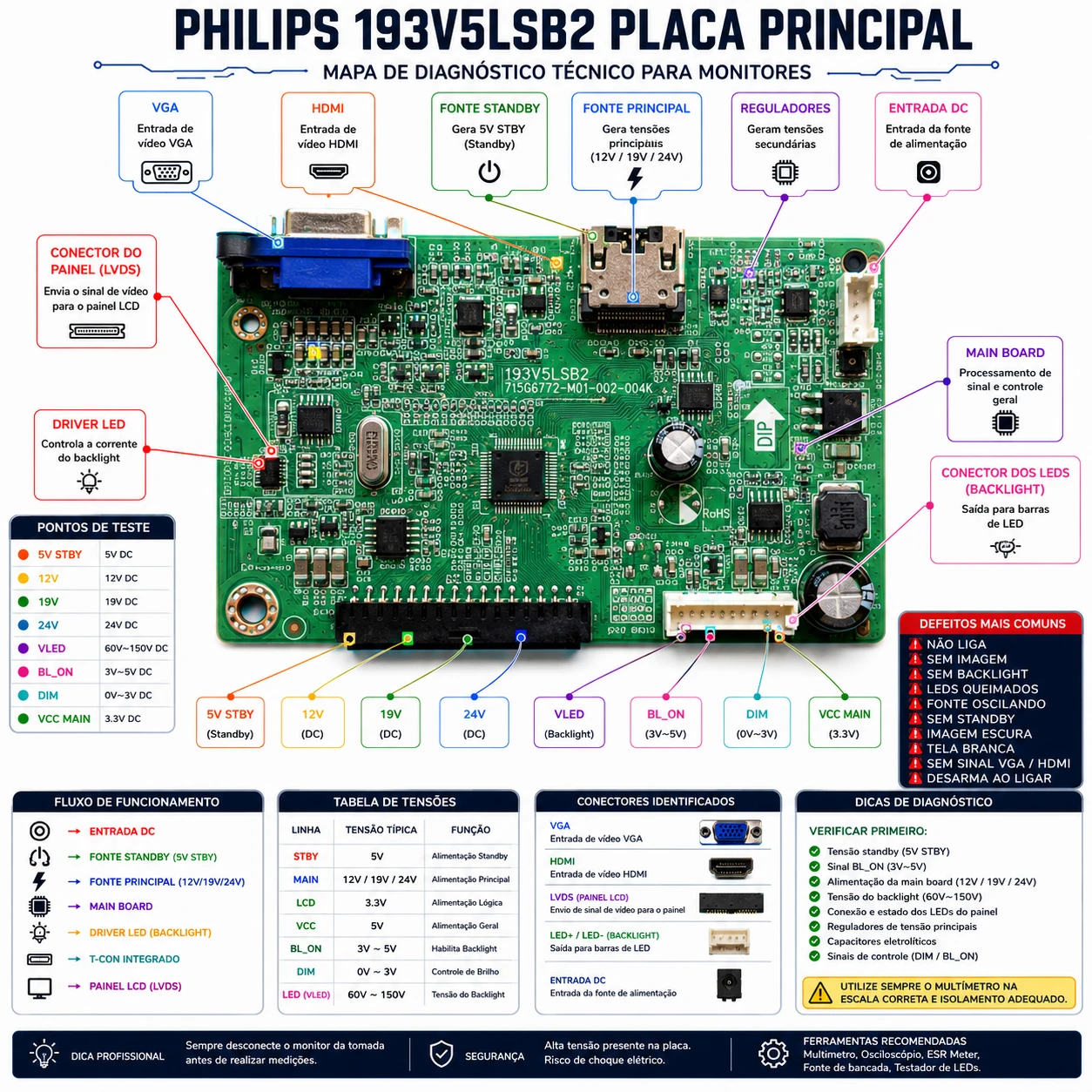 Esquema Monitor Philips