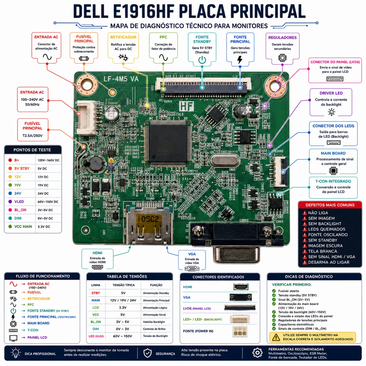 Esquema Monitor Dell